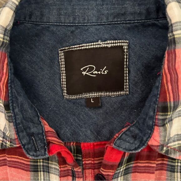 Rails Red Plaid Button Down - Picture 5 of 7